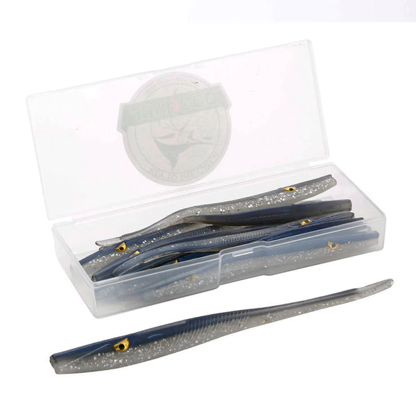 Fishing Lure Soft Wrom 10pcs 125mm 3.8g