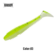 Screw Thread T-Tail Soft Fishing Lures 0.37g 0.8g 1.3g 2.2g  20pcs/bag