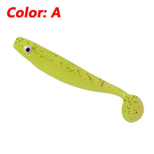 shad Soft Lures 80mm 110mm T- Tail 10 Pcs