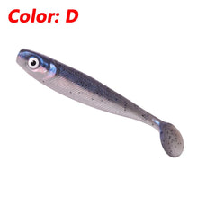 shad Soft Lures 80mm 110mm T- Tail 10 Pcs