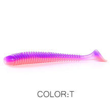 Shad Fishing Lure Soft 63mm 80mm 97mm