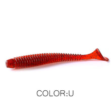 Shad Fishing Lure Soft 63mm 80mm 97mm