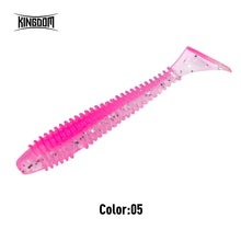 Screw Thread T-Tail Soft Fishing Lures 0.37g 0.8g 1.3g 2.2g  20pcs/bag