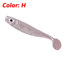 shad Soft Lures 80mm 110mm T- Tail 10 Pcs
