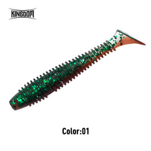 Screw Thread T-Tail Soft Fishing Lures 0.37g 0.8g 1.3g 2.2g  20pcs/bag