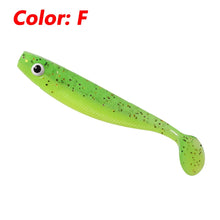 shad Soft Lures 80mm 110mm T- Tail 10 Pcs