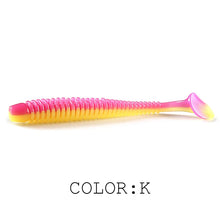Shad Fishing Lure Soft 63mm 80mm 97mm