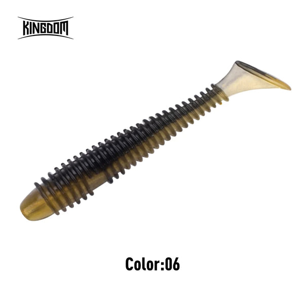 Screw Thread T-Tail Soft Fishing Lures 0.37g 0.8g 1.3g 2.2g  20pcs/bag